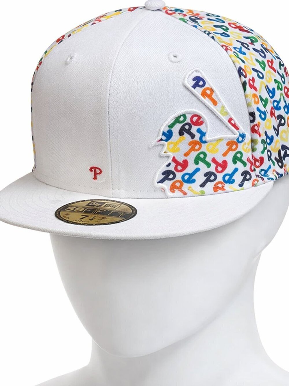 New Era 59FIFTY Philadelphia Phillies White Fitted Cap MLB 7 1/4 CM